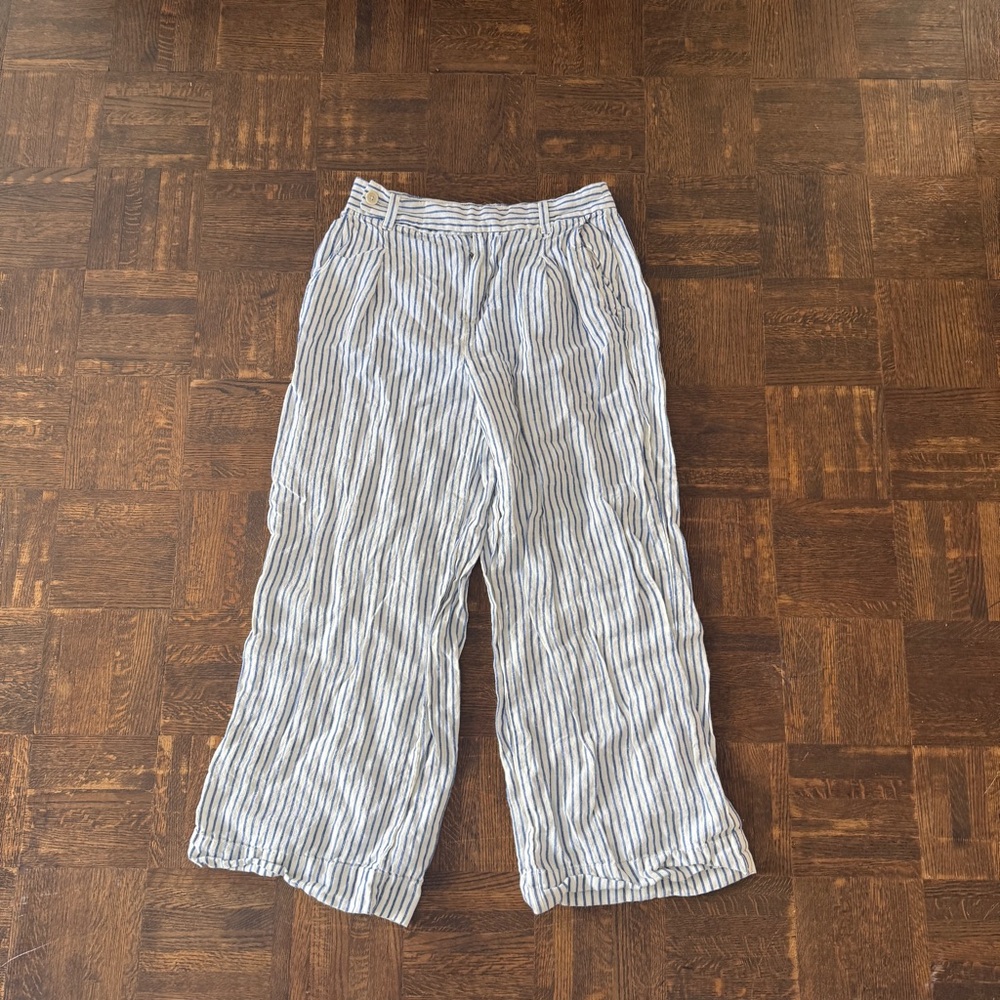 Madewell - Striped Linen Pants